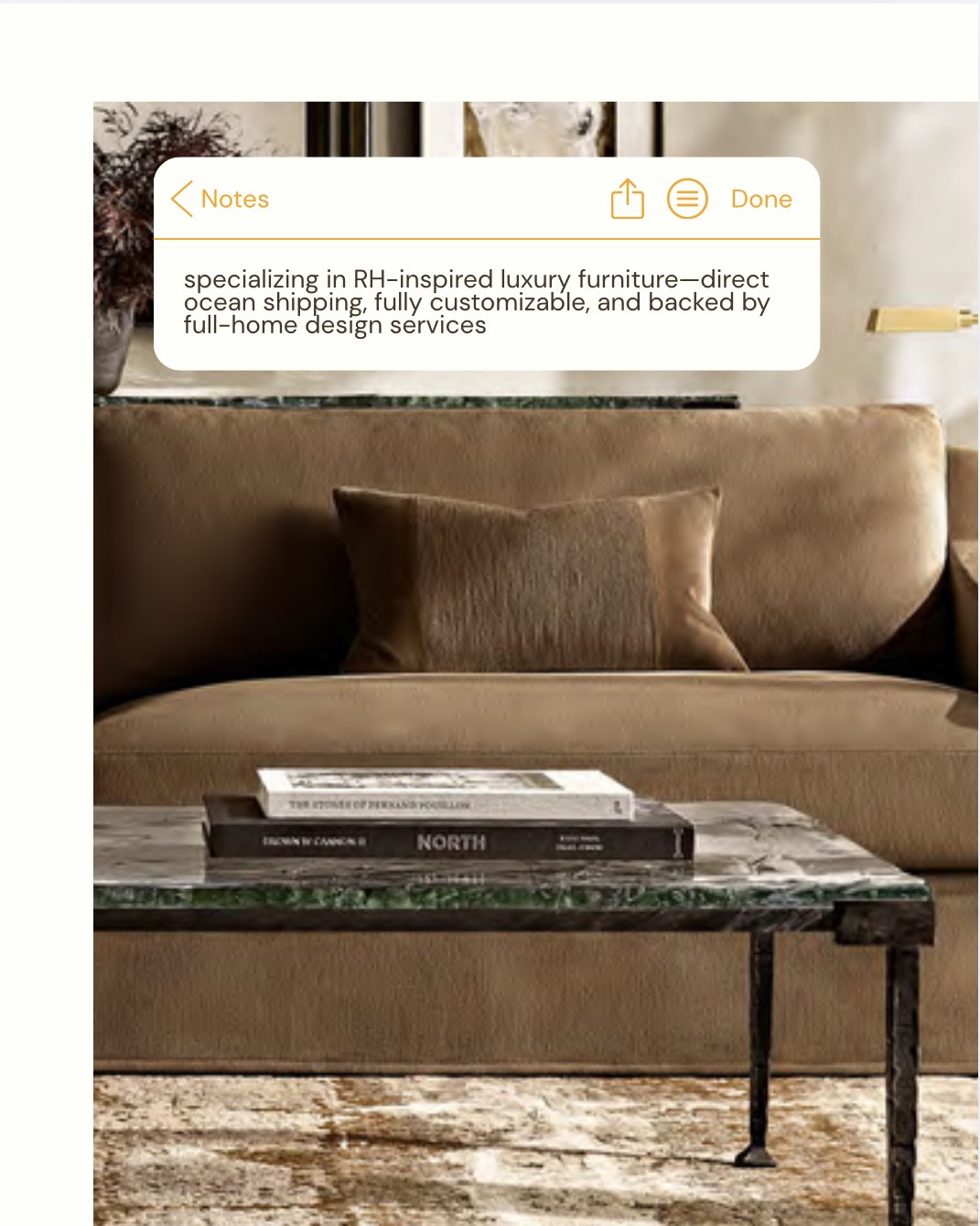 Velvet Sofa Collection